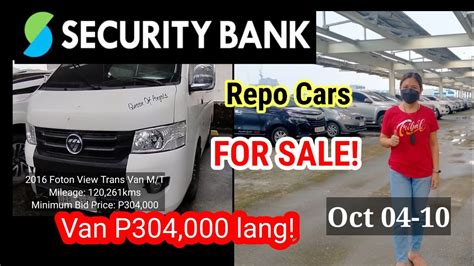 repossessed cars for sale philippines|Security Bank Used and Repossessed Cars For Sale .
